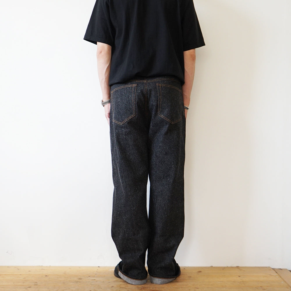 Cale - Cotton Silk Denim Pants