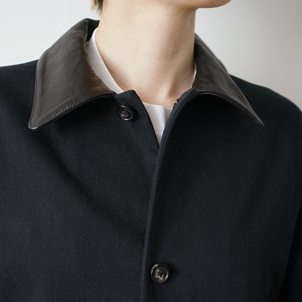 blurhms - Denim-Leather Short Jacket (Women's) – IN MY BOOK STORE