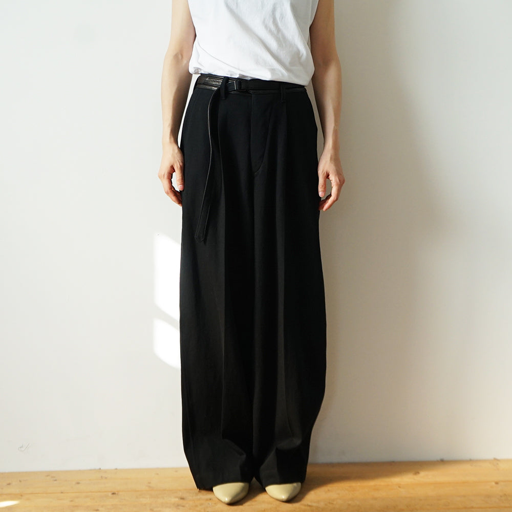 blurhms - Denim-Leather Belted Trousers (Women's) – IN MY BOOK STORE