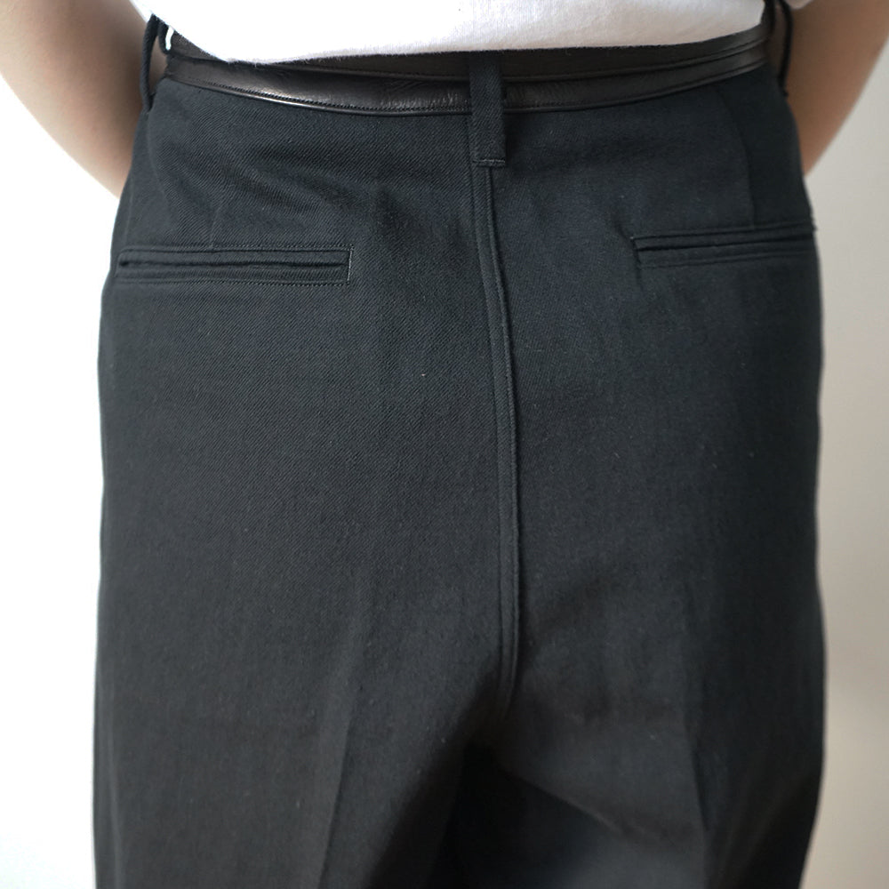 blurhms - Denim-Leather Belted Trousers (Women's) – IN MY BOOK STORE