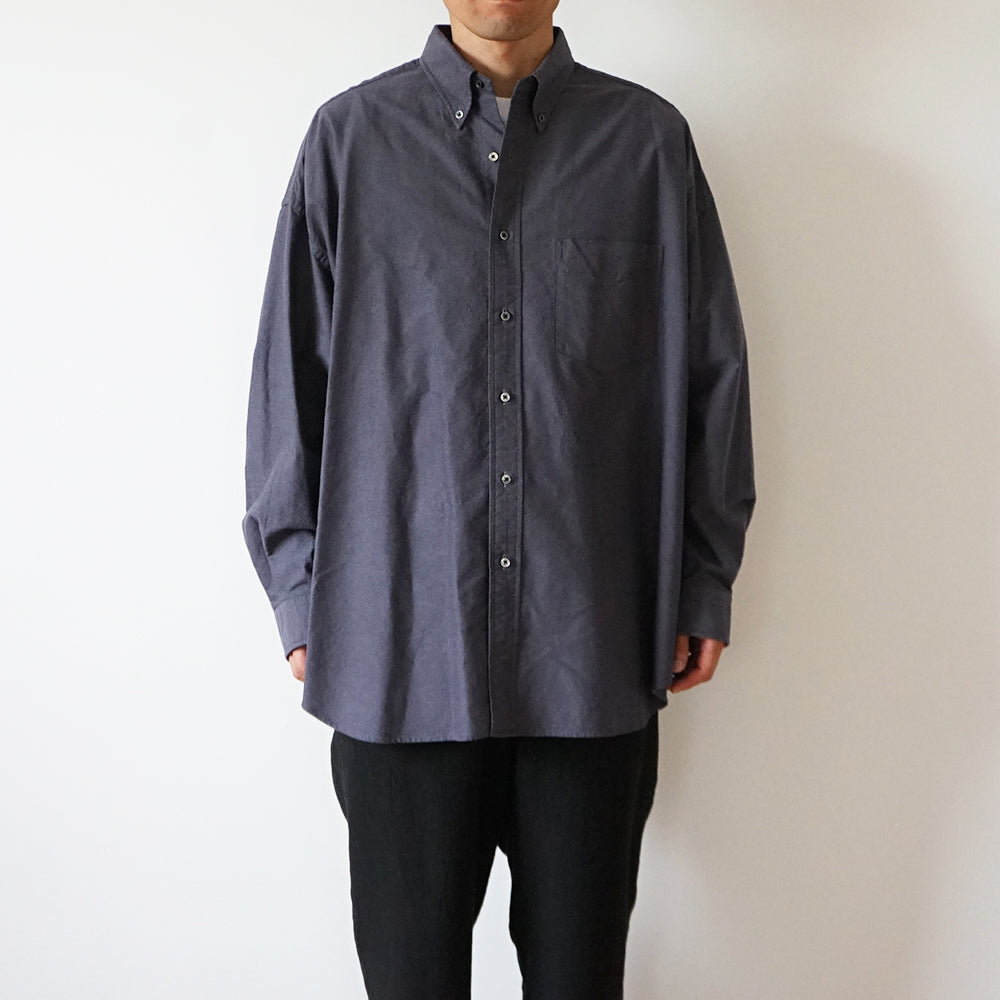 Graphpaper - Oxford L/S Oversized B.D Shirt