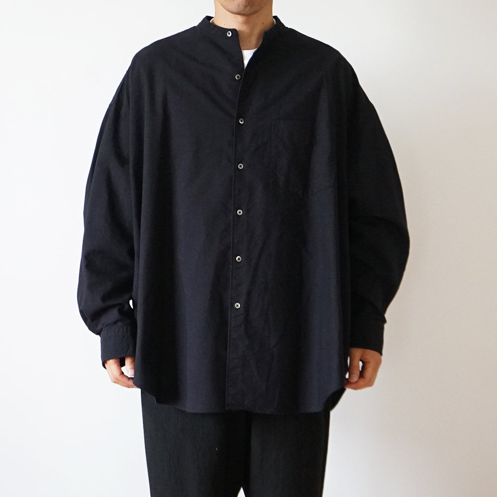 Graphpaper - Oxford L/S Oversized Band Collar Shirt – IN MY BOOK STORE