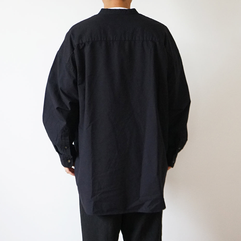 Graphpaper - Oxford L/S Oversized Band Collar Shirt – IN MY BOOK STORE