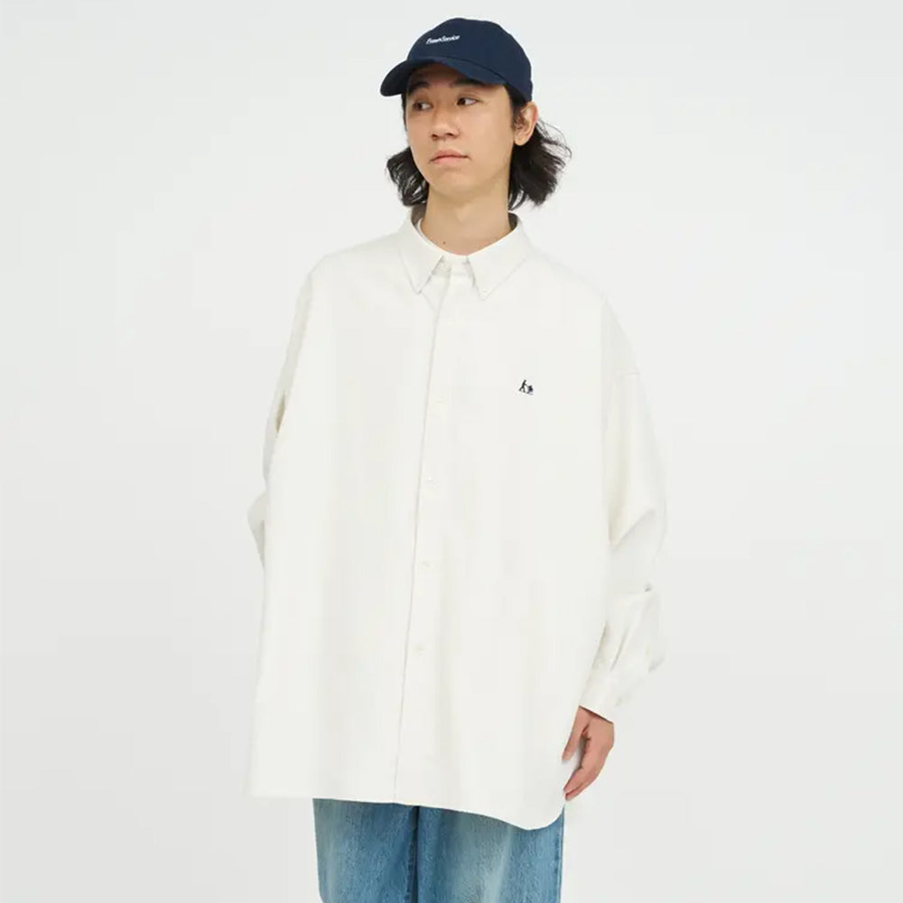 Fresh Service - DRY WASHER POPLIN L/S B.D SHIRT