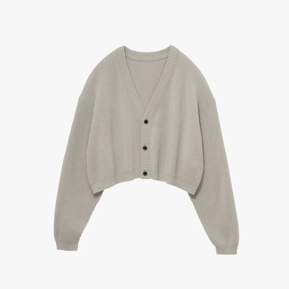 Graphpaper - Mercerized Fine Wool Short Cardigan