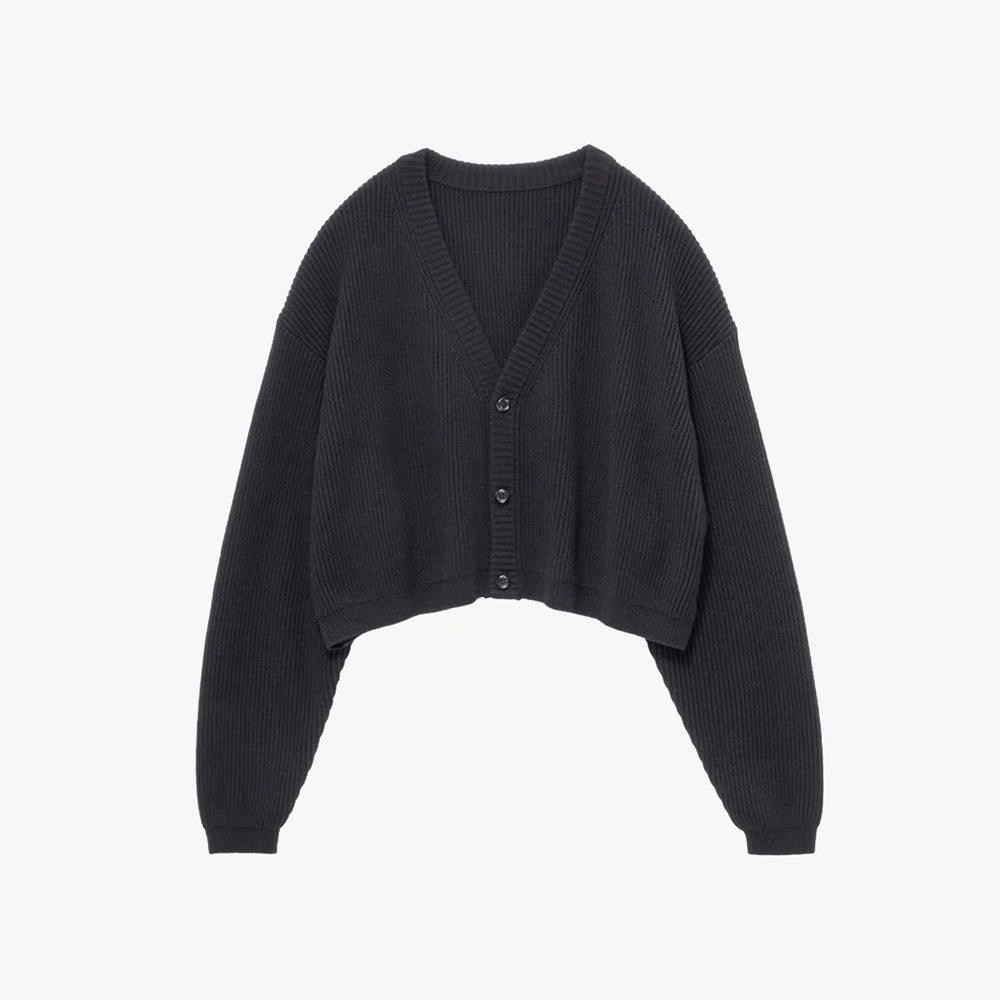 Graphpaper - Mercerized Fine Wool Short Cardigan