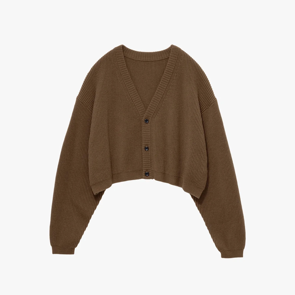 Graphpaper - Mercerized Fine Wool Short Cardigan