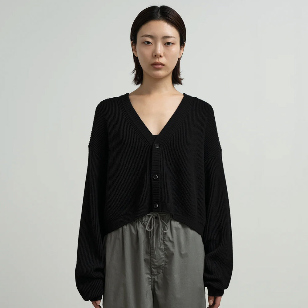Graphpaper - Mercerized Fine Wool Short Cardigan