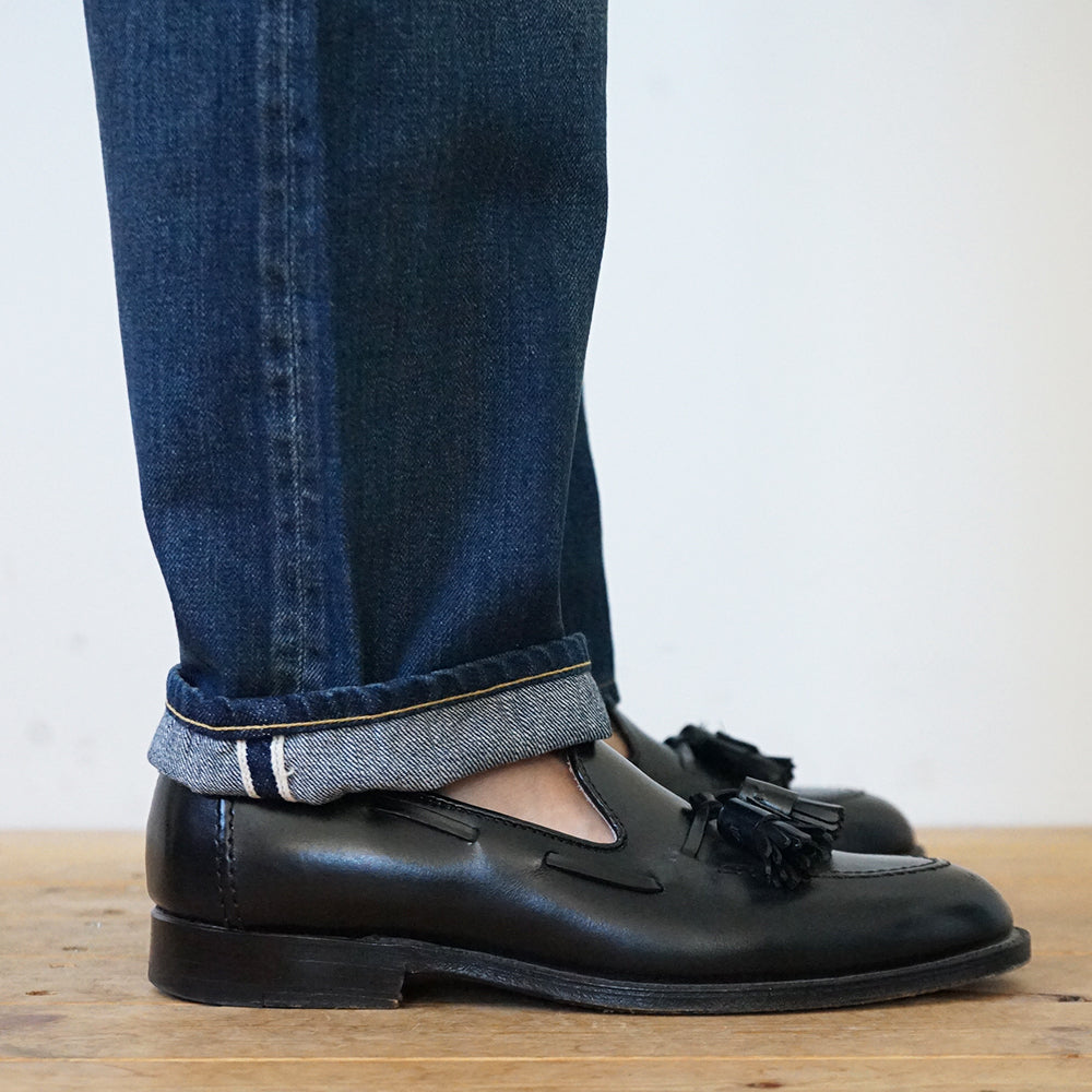 A.PRESSE - Vintage Washed Straight Denim Pants