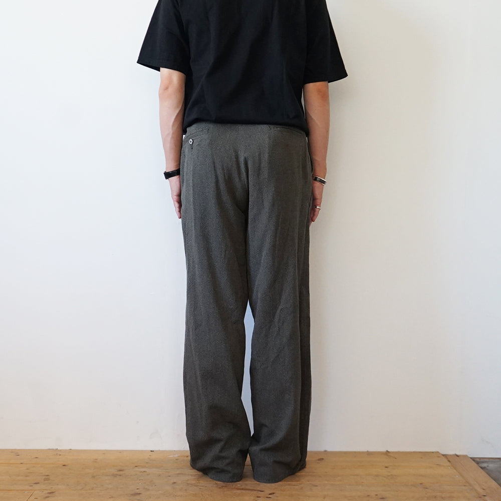 A.PRESSE - Vintage Black Chambray Work Pants