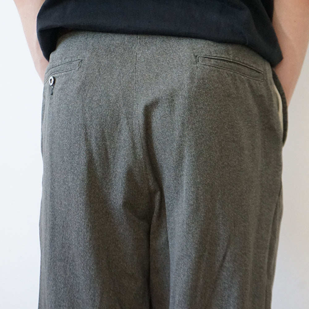 A.PRESSE - Vintage Black Chambray Work Pants