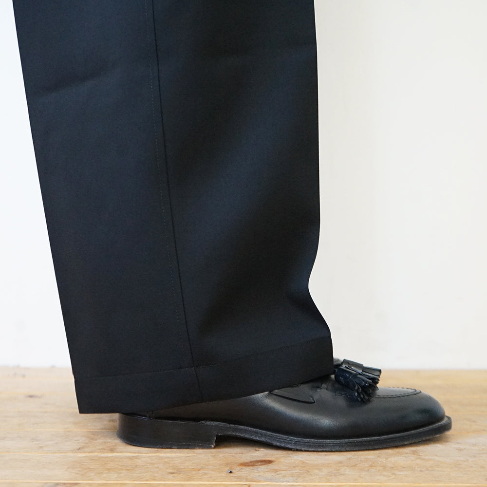 Graphpaper - Scale Off Wool Wide Slacks