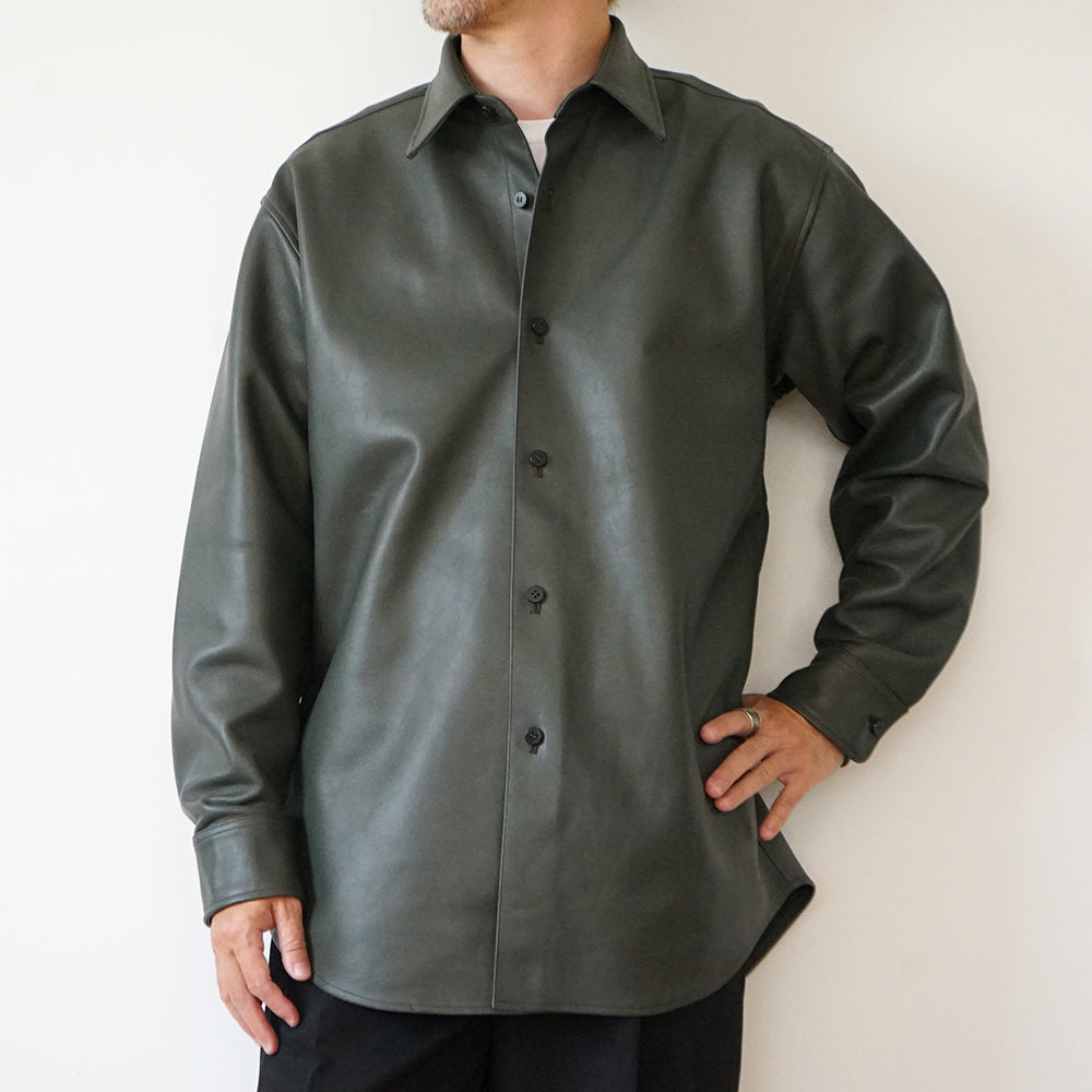 Cale - Lamb Leather Shirt