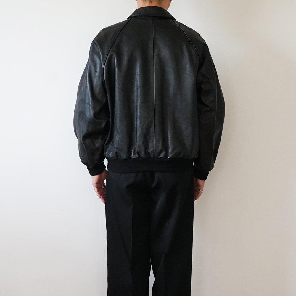 Graphpaper - Cow Leather Raglan Blouson
