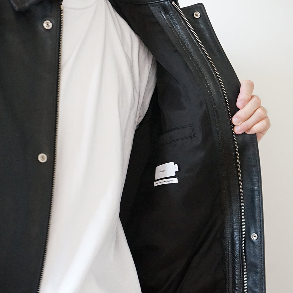 Graphpaper - Cow Leather Raglan Blouson