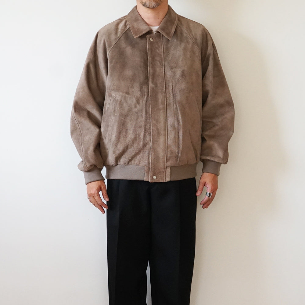 Graphpaper - Hairy Suede Raglan Blouson
