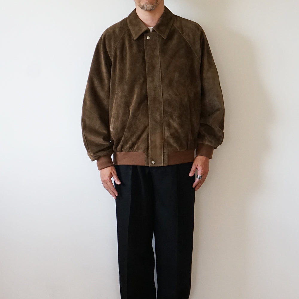 Graphpaper - Hairy Suede Raglan Blouson