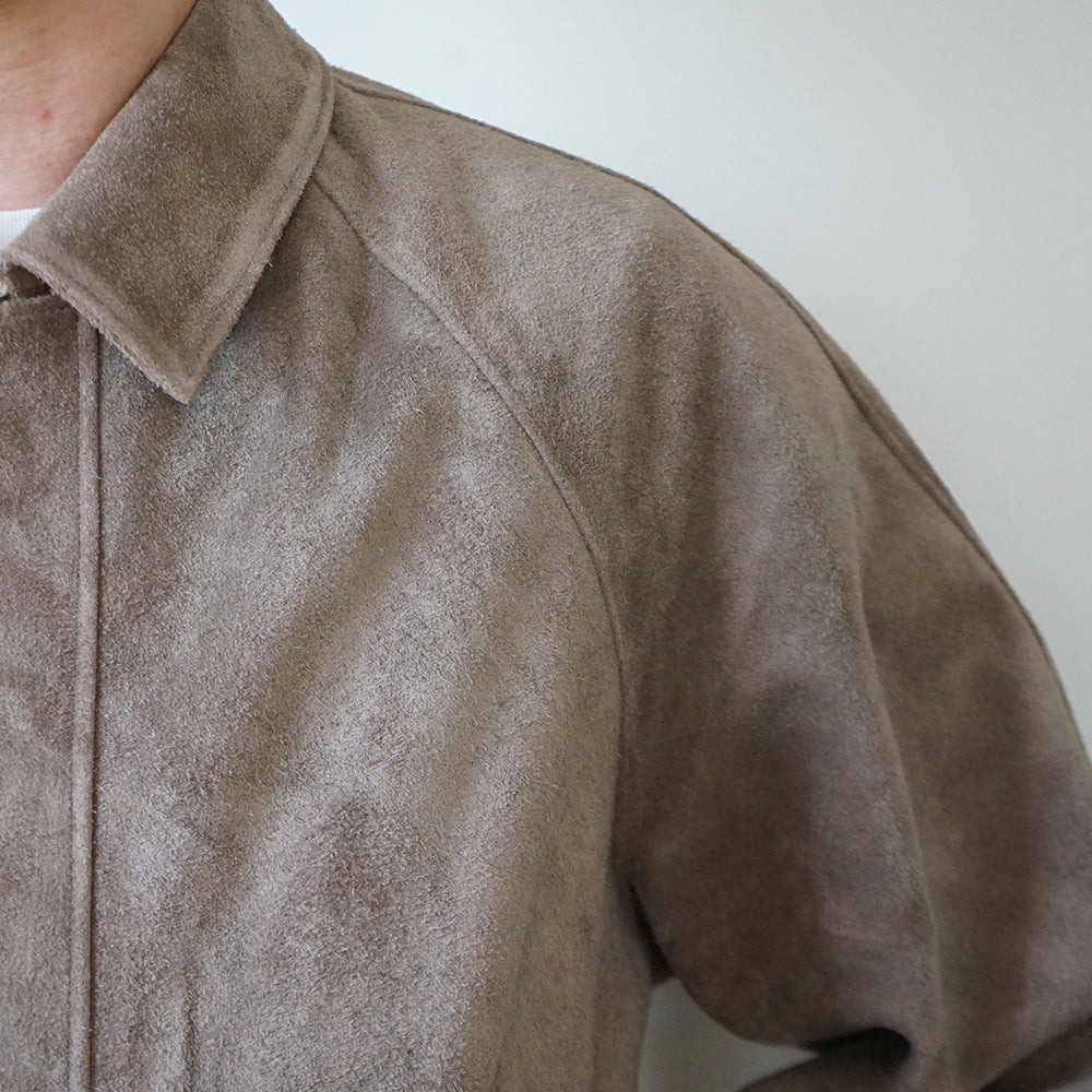 Graphpaper - Hairy Suede Raglan Blouson
