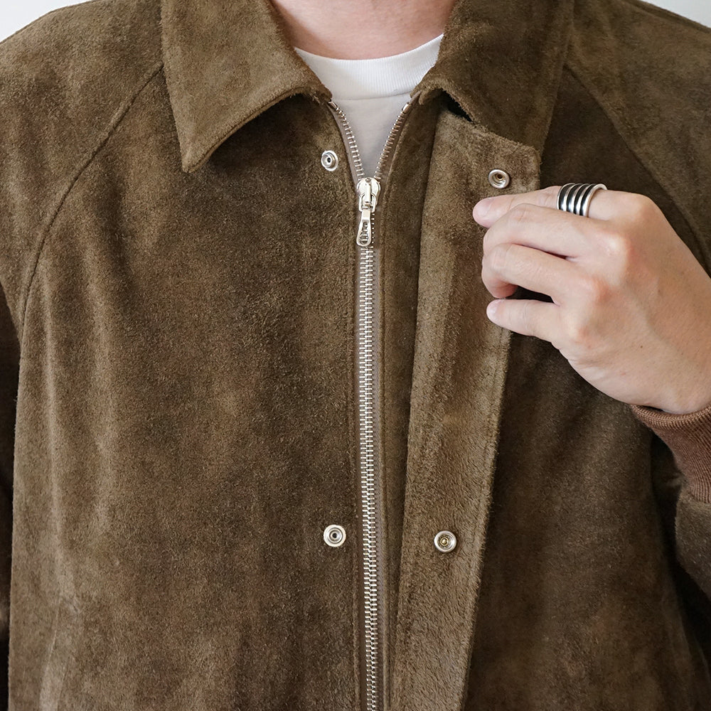 Graphpaper - Hairy Suede Raglan Blouson
