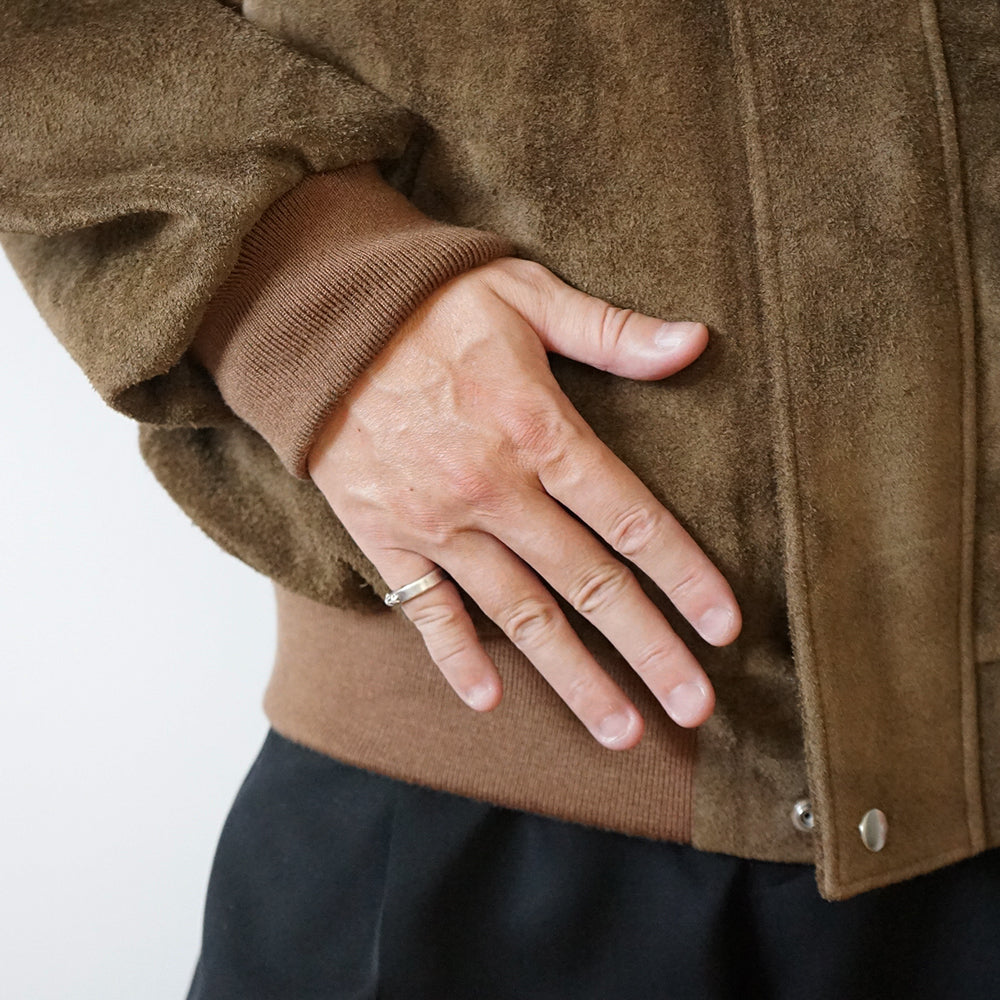 Graphpaper - Hairy Suede Raglan Blouson