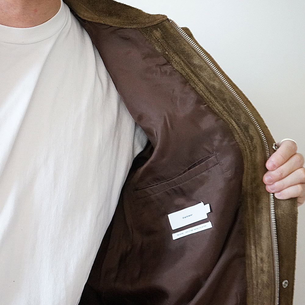 Graphpaper - Hairy Suede Raglan Blouson