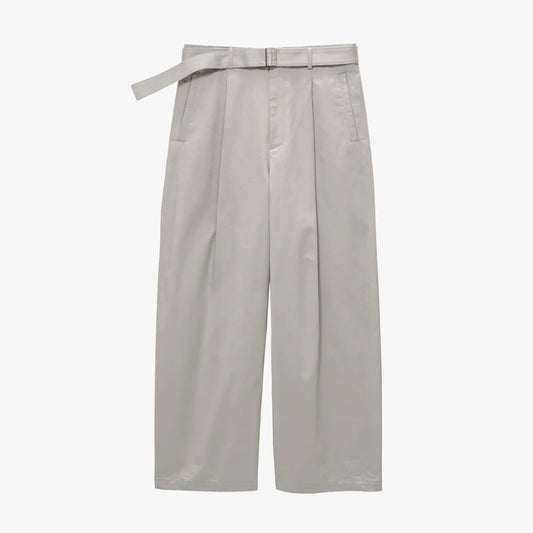 Graphpaper - Dry Westpoint Barrel-Fit Belted Pants