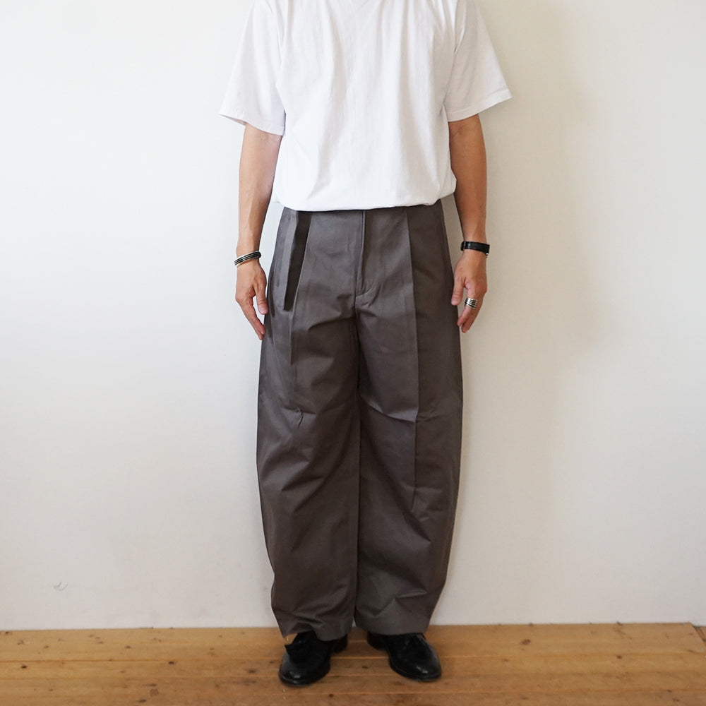 Graphpaper - Dry Westpoint Barrel-Fit Belted Pants
