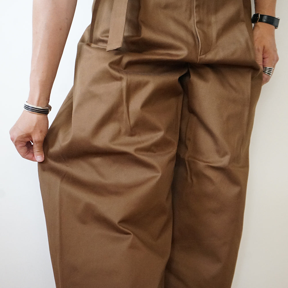 Graphpaper - Dry Westpoint Barrel-Fit Belted Pants