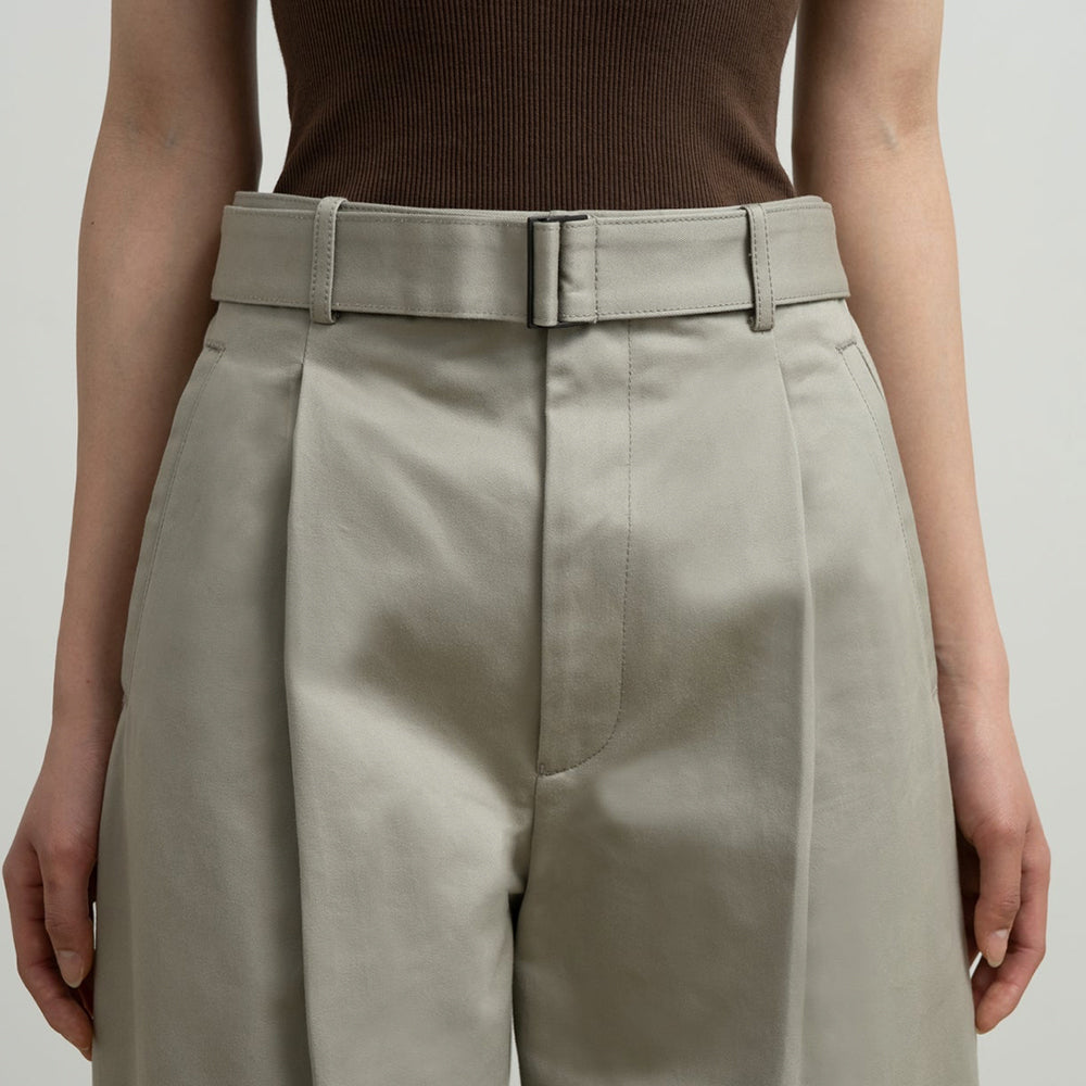 Graphpaper - Dry Westpoint Barrel-Fit Belted Pants (Women)
