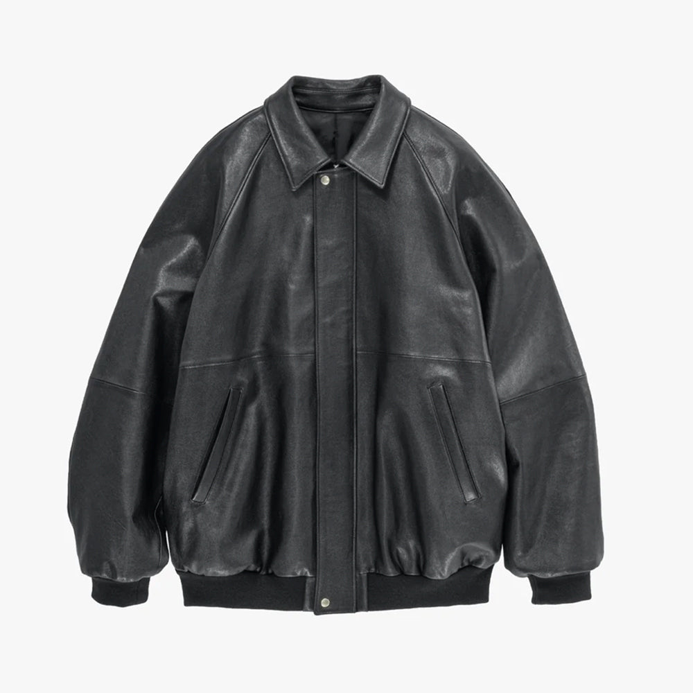 Graphpaper - Cow Leather Raglan Blouson (Women)
