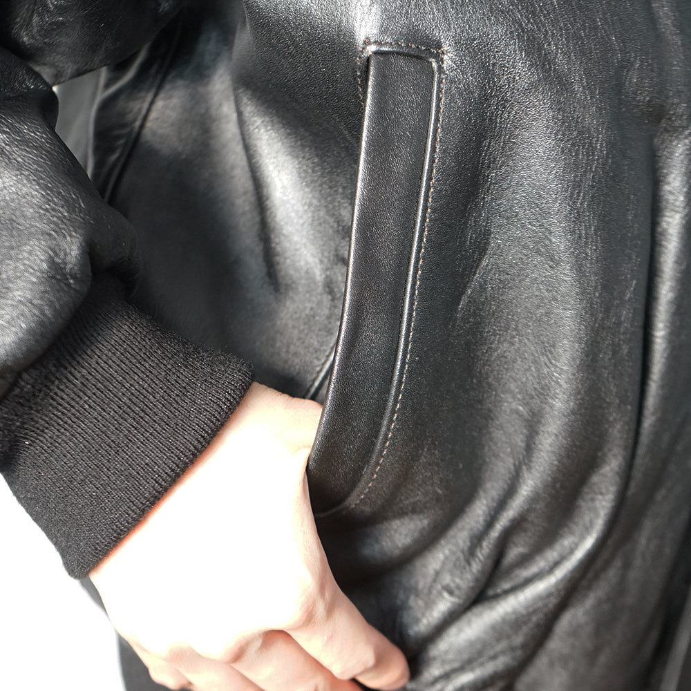 Graphpaper - Cow Leather Raglan Blouson (Women)
