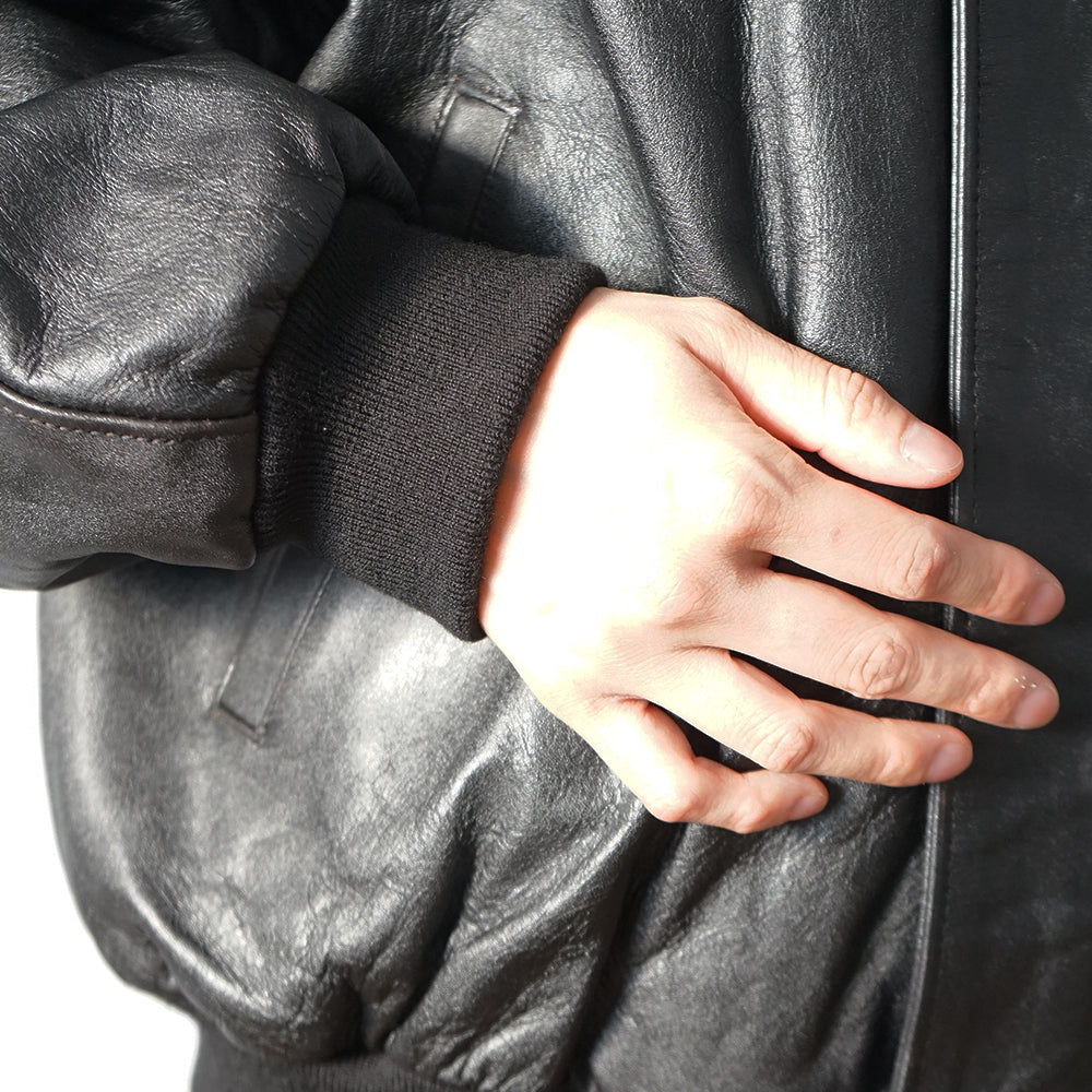 Graphpaper - Cow Leather Raglan Blouson (Women)