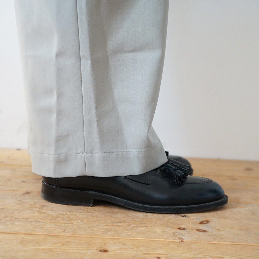 Graphpaper - Techno Wool Twill Wide Tapered Trousers