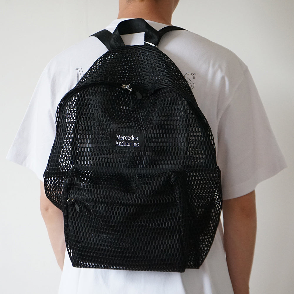 Mercedes Anchor inc. - LOGO TAPED MESH BACKPACK