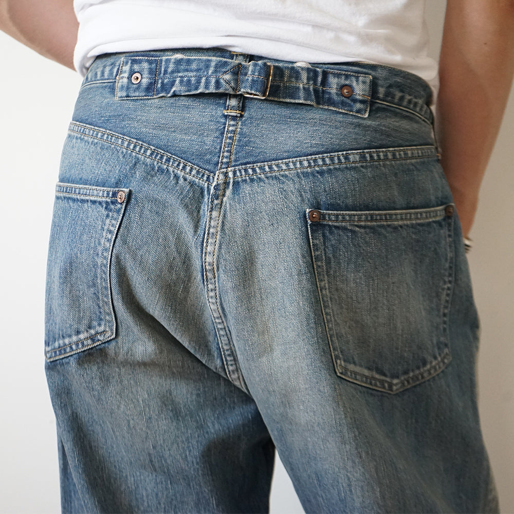 A.PRESSE - No.22 Washed Wide Denim Pants