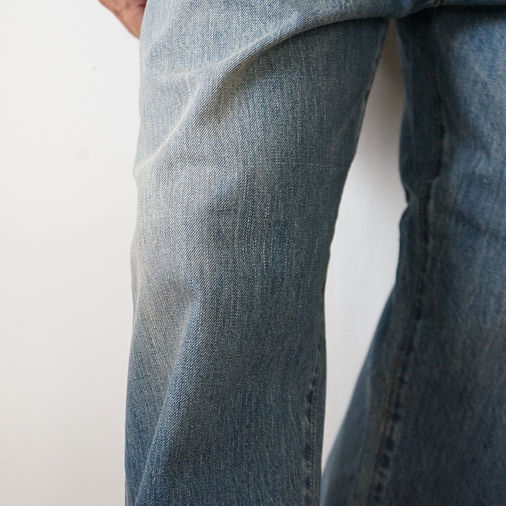 A.PRESSE - No.22 Washed Wide Denim Pants
