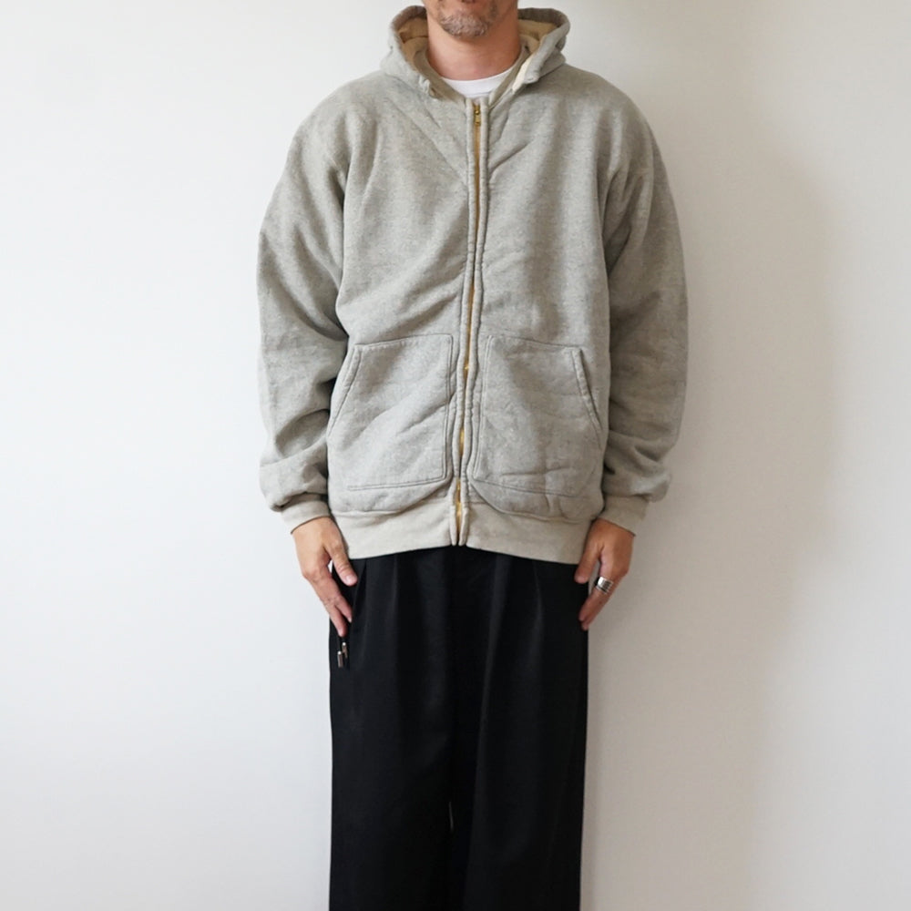 A.PRESSE - Vintage Attached Hood Zip Parka