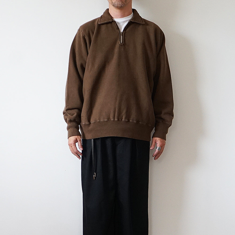 A.PRESSE - Vintage Half Zip Sweatshirt