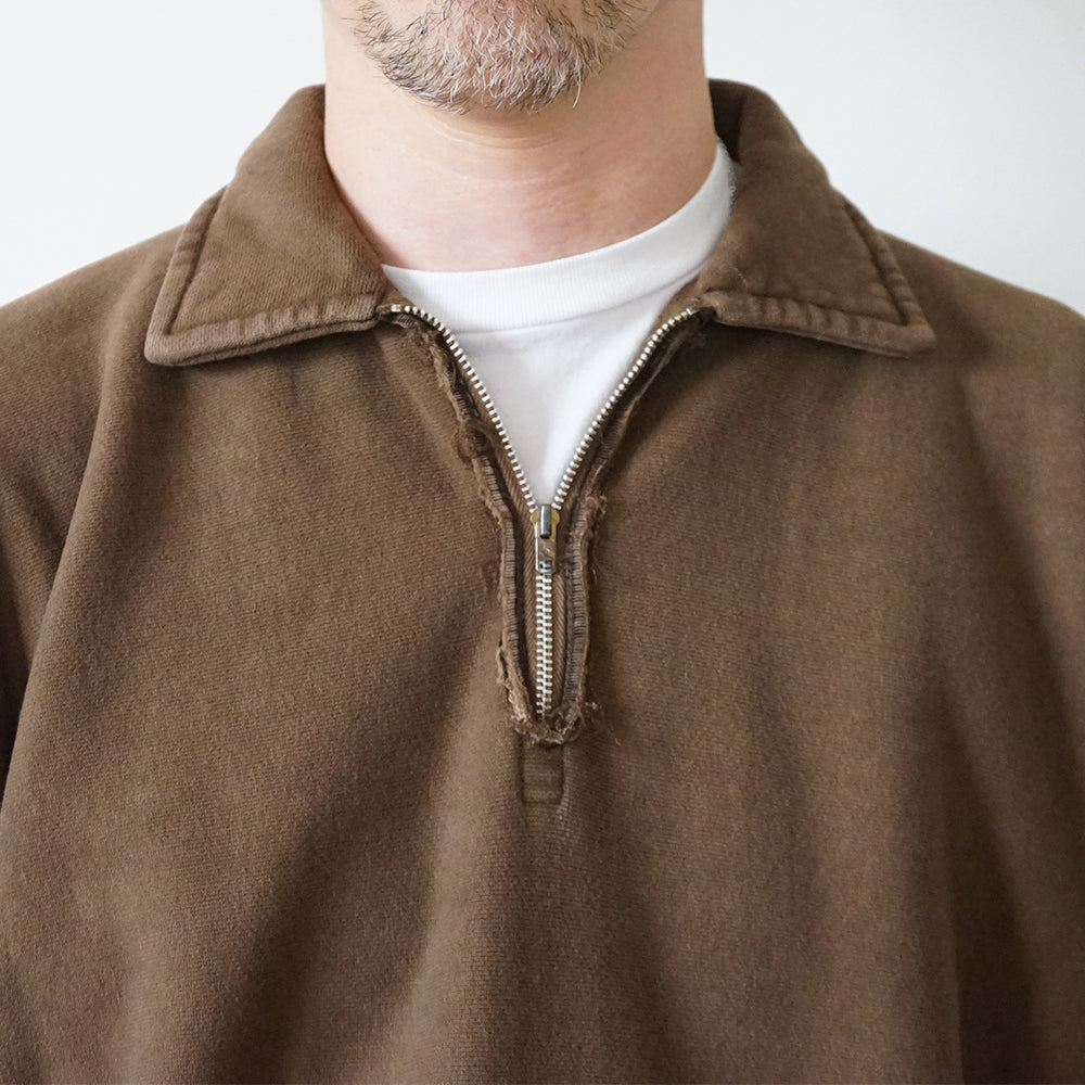 A.PRESSE - Vintage Half Zip Sweatshirt