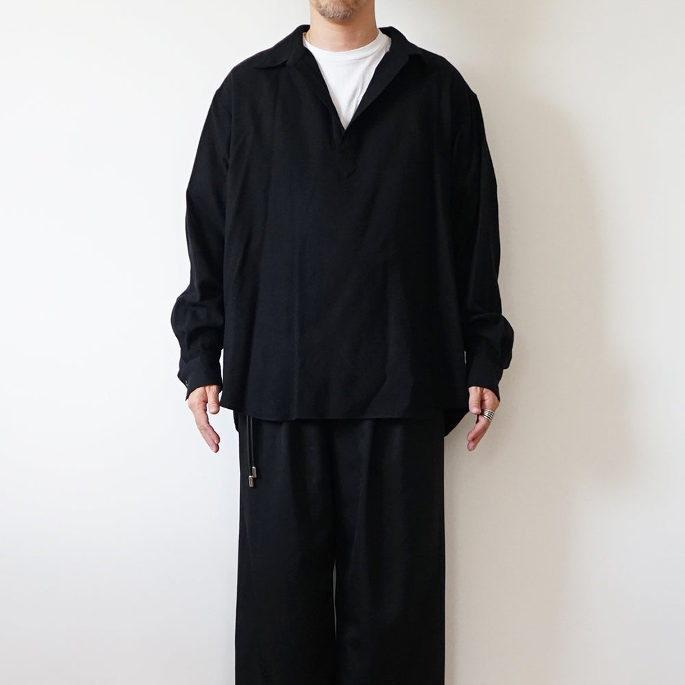 A.PRESSE - Wool Skipper Shirt