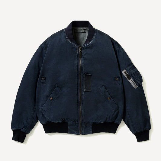 A.PRESSE - Vintage Silk B-15C Flight Jacket