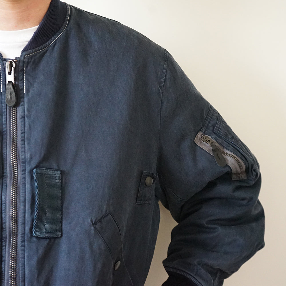 A.PRESSE - Vintage Silk B-15C Flight Jacket