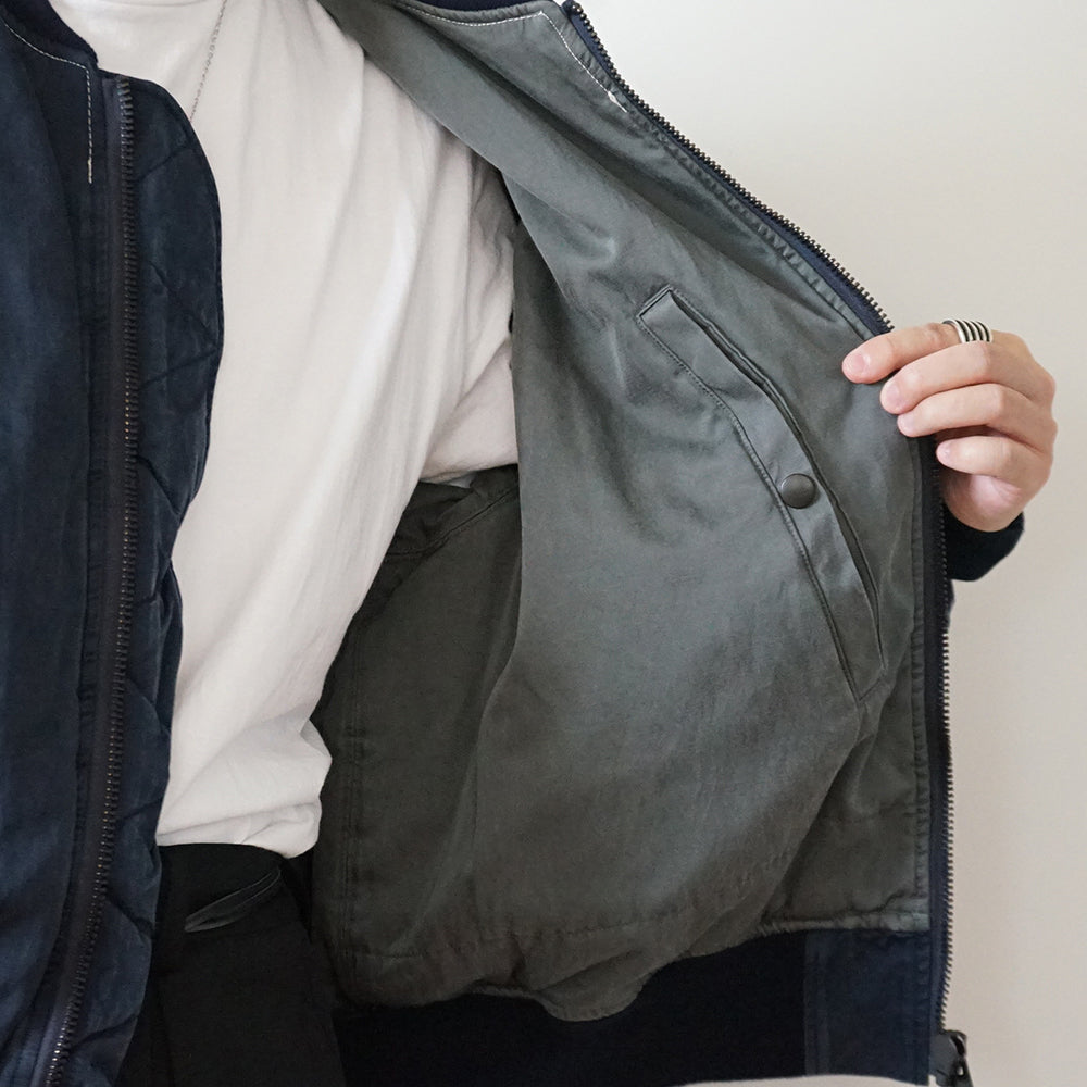 A.PRESSE - Vintage Silk B-15C Flight Jacket