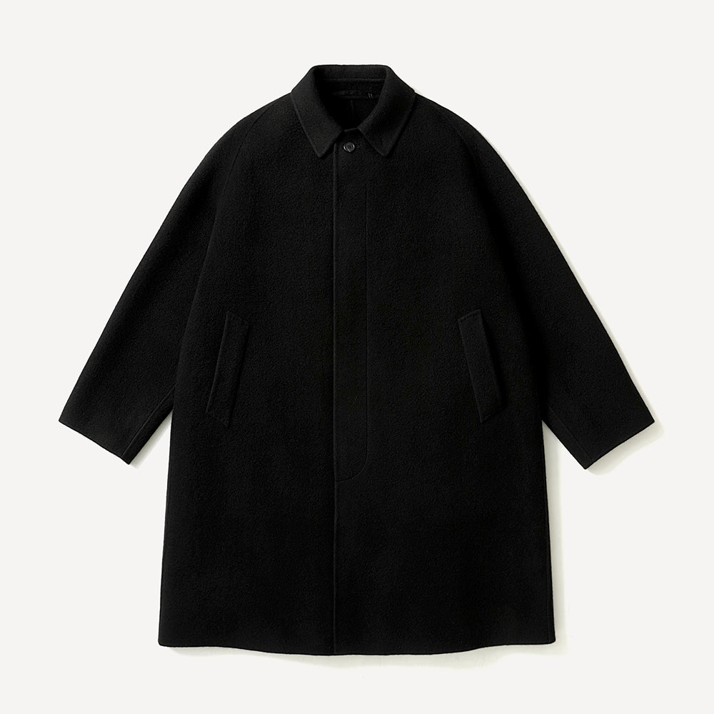 A.PRESSE - Cashmere Melton Long Coat