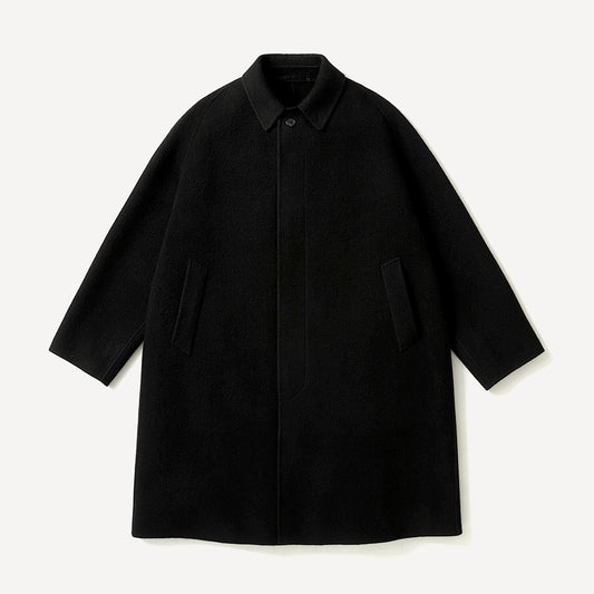 A.PRESSE - Cashmere Melton Long Coat