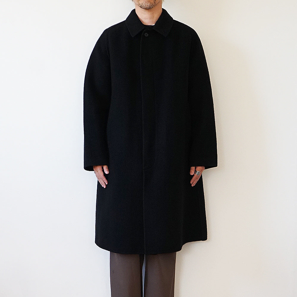 A.PRESSE - Cashmere Melton Long Coat