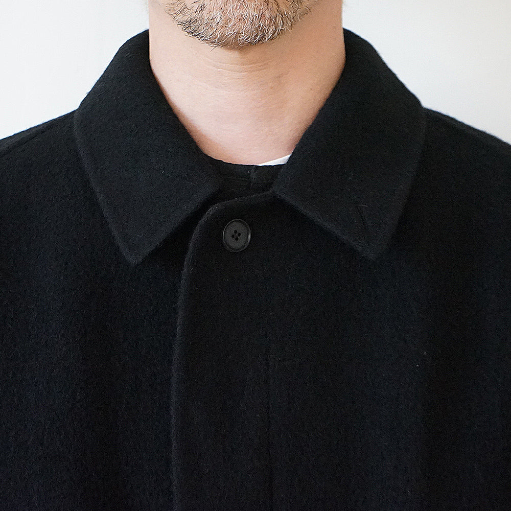 A.PRESSE - Cashmere Melton Long Coat