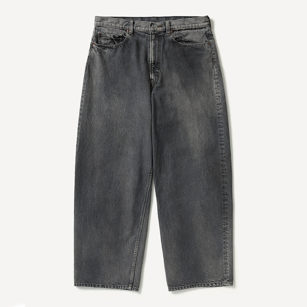 A.PRESSE - Vintage Gray Denim Pants