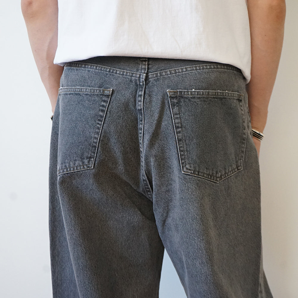 A.PRESSE - Vintage Gray Denim Pants