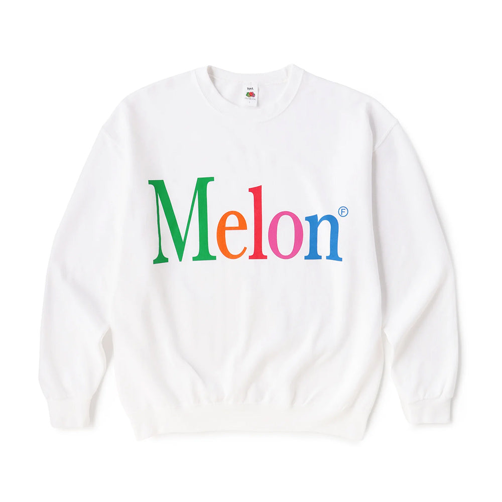 byeA. - NOT APPLE SWEAT Melon WHITE